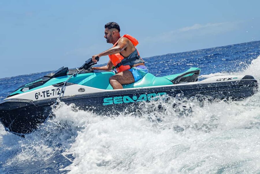 Tenerife: Jet Ski Ocean Safari with Optional Transfer - The SeaDoo GTX fleet and the feel of the ride