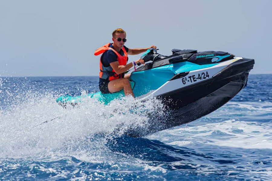 Tenerife: Jet Ski Ocean Safari with Optional Transfer - How the one-hour itinerary works