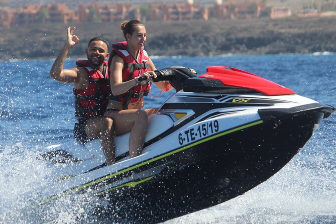 Tenerife : Jet Ski Tour with option for Quad Trip - Jet skiing from Amarilla Marina