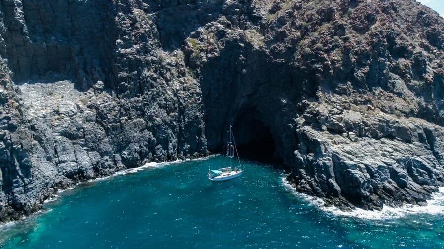 Tenerife: Ocean Pack Jet Ski and Yacht Whale Watching - What the coast looks like from the water
