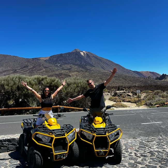 Tenerife: Teide Quad Trip (day/sunset) with jet ski option - Key points to know before booking