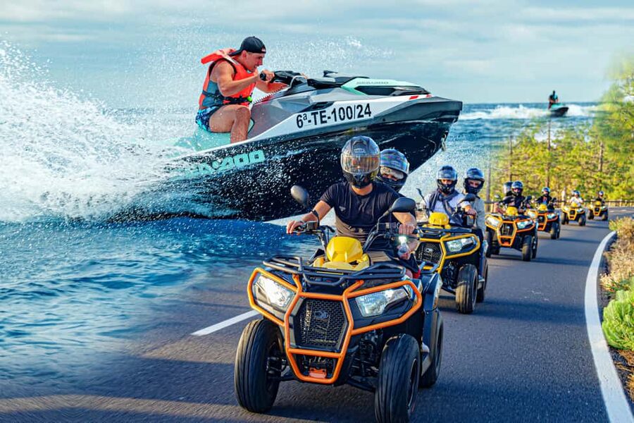 Tenerife: Water Jet-Ski / Teide Volcano Quad Safari Combo - Key points before you book