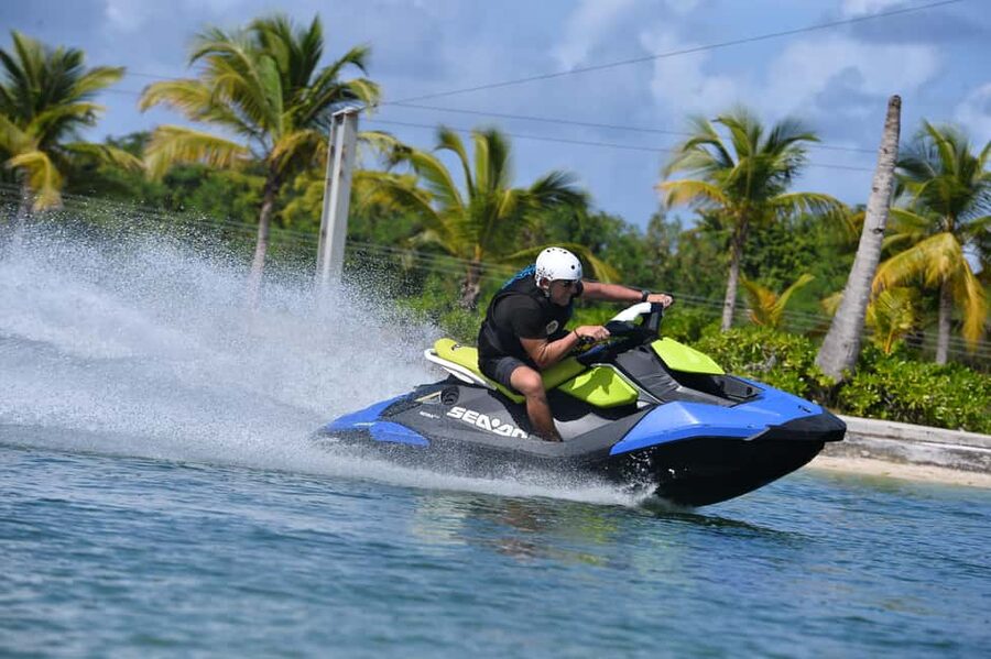 THE ONLY JET SKI TOUR IN PUNTA CANA - Starting in Downtown Punta Cana with hotel transportation
