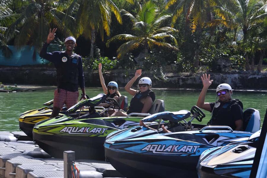 THE ONLY JET SKI TOUR IN PUNTA CANA - Jet skis on a marked circuit, not the open ocean