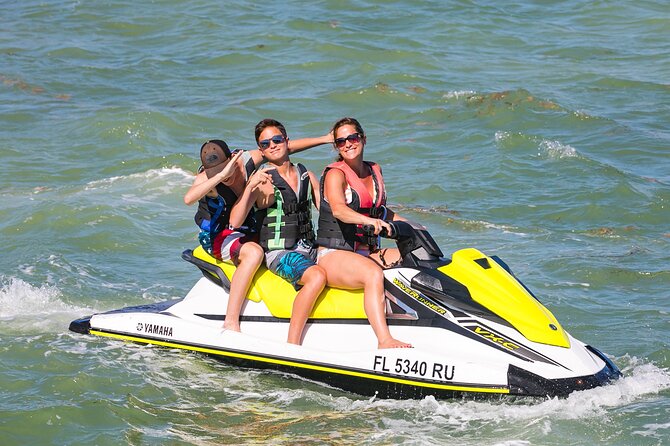 The Original Key West Island Jet Ski Tour from Barefoot Billy's - The 26-mile route around the island