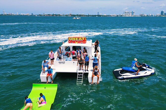 The Ultimate Water Experience in Miami with Drinks and Jet Skis - Miami Beach views from the boat