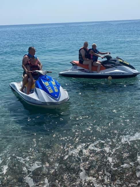 Traganou Beach: Yamaha Jet Ski Rental - Riding in the designated sea area