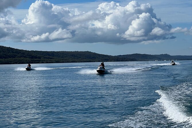 Ultimate 10 Hour Jetski Adventure from Gold Coast to Tangalooma - One hour at Amity Point