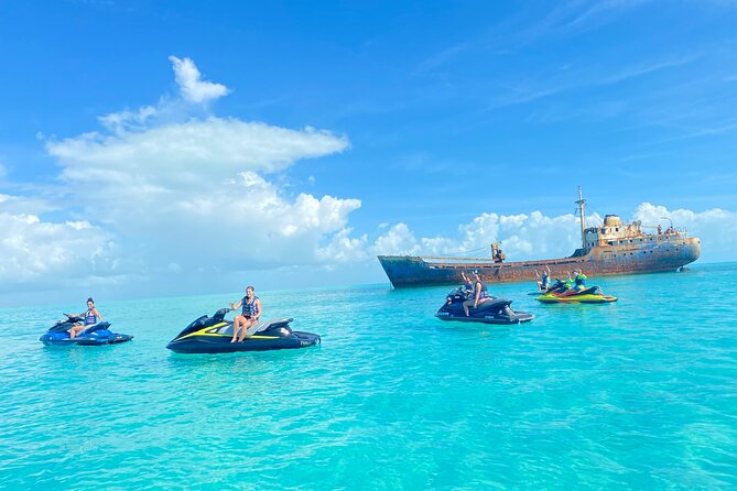Unguided Jetski Adventure - The La Famille Shipwreck Photo Stop