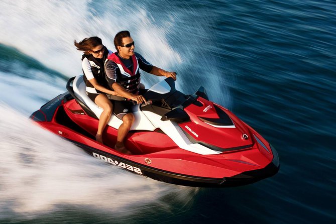 Vancouver Jet Ski Rental from Granville Island - English Bay gives you the classic Vancouver view