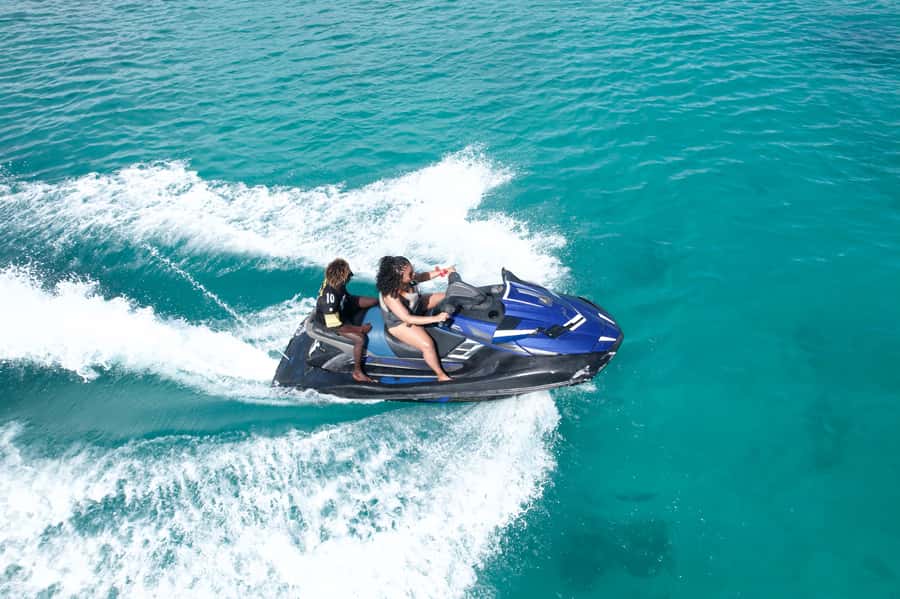 Zanzibar: Jetski with Hotel Pickup, Drone Photos & Video - A fast start on Zanzibar’s north coast